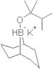 Potassium 9-(2,3-dimethyl-2-butoxy)-9-boratabicyclo[3.3.l]nonane