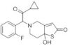 5-(2-cyclopropyl-1-(2-fluorophenyl)-2-oxoethyl)-7a-hydroxy-5,6,7,7a-tetrahydrothieno[3,2-c]pyridin-2(4H)-one