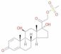 11β,17,21-trihydroxypregna-1,4-diene-3,20-dione 21-methanesulphonate