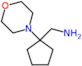 (1-morpholinocyclopentyl)methanamine