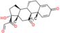 2-[(8S,9S,10R,13S,14S,17R)-17-hydroxy-10,13-dimethyl-3,11-dioxo-6,7,8,9,12,14,15,16-octahydrocyclopenta[a]phenanthren-17-yl]-2-oxo-acetaldehyde