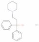 1-Piperidinepropanol, α,α-diphenyl-, hydrochloride (1:1)