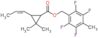 2,3,5,6-tetrafluoro-4-methylbenzyl 2,2-dimethyl-3-[(1Z)-prop-1-en-1-yl]cyclopropanecarboxylate