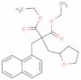 1,3-Diethyl 2-(1-naphthalenylmethyl)-2-[(tetrahydro-2-furanyl)methyl]propanedioate