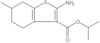 1-Methylethyl 2-amino-4,5,6,7-tetrahydro-6-methylbenzo[b]thiophene-3-carboxylate