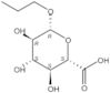 Propyl-β-D-glucopyranosiduronsäure