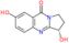 (3S)-3,7-dihydroxy-2,3-dihydropyrrolo[2,1-b]quinazolin-9(1H)-one