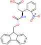 (βS)-β-[[(9H-Fluoren-9-ylmethoxy)carbonyl]amino]-2-nitrobenzenepropanoic acid