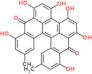 1,3,4,6,8,15-hexahydroxy-10,13-dimethyldibenzo[a,o]perylene-7,16-dione