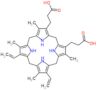 3,3'-(7,12-diethenyl-3,8,13,17-tetramethyl-5,10,15,20,22,24-hexahydroporphyrin-2,18-diyl)dipropanoic acid