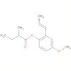 Butanoic acid, 2-methyl-, 4-methoxy-2-(1E)-1-propenylphenyl ester