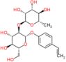 4-ethenylphenyl 2-O-(6-deoxy-alpha-L-mannopyranosyl)-beta-D-glucopyranoside