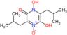 1,5-dihydroxy-3,6-bis(2-methylpropyl)pyrazin-2(1H)-one 4-oxide