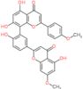 5,7-dihydroxy-8-[2-hydroxy-5-(5-hydroxy-7-methoxy-4-oxo-4H-chromen-2-yl)phenyl]-2-(4-methoxyphenyl)-4H-chromen-4-one