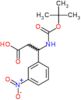 3-[(tert-butoxycarbonyl)amino]-3-(3-nitrophenyl)propanoic acid