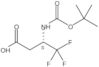 (3S)-3-[[(1,1-Dimethylethoxy)carbonyl]amino]-4,4,4-trifluorobutanoic acid