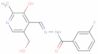 pyridoxal 3-fluorobenzoyl hydrazone