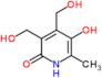 5-hydroxy-3,4-bis(hydroxymethyl)-6-methylpyridin-2(1H)-one