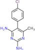 5-(4-chlorophenyl)-6-methylpyrimidine-2,4-diamine