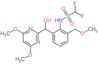 N-{2-[(4,6-dimethoxypyrimidin-2-yl)(hydroxy)methyl]-6-(methoxymethyl)phenyl}-1,1-difluoromethane...