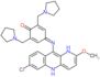 4-[(7-chloro-2-methoxy-1,5-dihydrobenzo[b][1,5]naphthyridin-10-yl)imino]-2,6-bis(pyrrolidin-1-ylme…