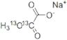 pyruvic-2,3-13C2 acid, sodium salt