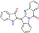 (6E)-6-(3-oxo-1,3-dihydro-2H-indol-2-ylidene)indolo[2,1-b]quinazolin-12(6H)-one