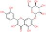 2-(3,4-dihydroxyphenyl)-3,5,6-trihydroxy-4-oxo-4H-chromen-7-yl beta-D-glucopyranoside