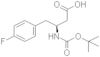 Boc-(S)-3-amino-4-(4-fluoro-phenyl)-butyric acid