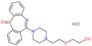 2-{2-[4-(5-oxidodibenzo[b,f][1,4]thiazepin-11-yl)piperazin-1-yl]ethoxy}ethanol dihydrochloride