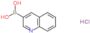 Boronic acid, B-3-quinolinyl-, hydrochloride (1:1)