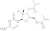 2'-Deoxy-2'(R)-fluoro-2'-methyl-3',5'-di-O-isobutyrylcytidine