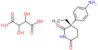 (3S)-3-(4-aminophenyl)-3-ethyl-piperidine-2,6-dione; 2,3-dihydroxybutanedioic acid