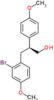 (2S)-3-(2-bromo-4-methoxyphenyl)-2-(4-methoxyphenyl)propan-1-ol