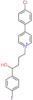 4-(4-chlorophenyl)-1-[4-(4-fluorophenyl)-4-hydroxybutyl]pyridinium