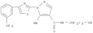 1H-Pyrazole-4-carboxamide,N-(3-hydroxypropyl)-5-methyl-1-[4-[3-(trifluoromethyl)phenyl]-2-thiazolyl]-