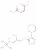 2-Propanol, 1-[(1,1-dimethylethyl)amino]-3-[[4-(4-morpholinyl)-1,2,5-thiadiazol-3-yl]oxy]-, (2Z)-2…