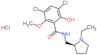 3,5-dichloro-N-[[(2S)-1-ethylpyrrolidin-2-yl]methyl]-2-hydroxy-6-methoxy-benzamide hydrochloride