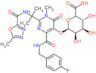 (3R,4R,5R,6R)-6-[4-[(4-fluorophenyl)methylcarbamoyl]-1-methyl-2-[1-methyl-1-[(5-methyl-1,3,4-oxadi…