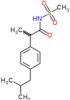 2-[4-(2-methylpropyl)phenyl]-N-(methylsulfonyl)propanamide
