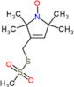 (2,2,5,5-tetramethyl-3-{[(methylsulfonyl)sulfanyl]methyl}-2,5-dihydro-1H-pyrrol-1-yl)oxidanyl