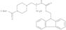 1-Piperazinepropanoicacid, 4-[(1,1-dimethylethoxy)carbonyl]-a-[[(9H-fluoren-9-ylmethoxy)carbonyl]amino]-, (aS)-