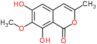 6,8-dihidroxi-7-metoxi-3-metil-1H-isochromen-1-ona