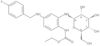 Carbamic acid, [4-[[(4-fluorophenyl)methyl]amino]-2-(β-<span class="text-smallcaps">D</span>-glucopyranosylamino)phenyl]-, ethyl ester