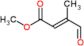 Methyl (2E)-3-methyl-4-oxo-2-butenoate