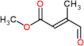 methyl (2E)-3-methyl-4-oxobut-2-enoate