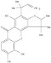 6H-Furo[2,3-c]xanthen-6-one,4-(1,1-dimethyl-2-propen-1-yl)-1,2-dihydro-5,9,10-trihydroxy-1,1,2-tri…