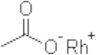 Acetic acid, rhodium salt (1:?)