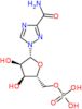 1-(5-O-phosphono-beta-D-ribofuranosyl)-1H-1,2,4-triazole-3-carboxamide