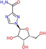 1-[(2S,4R,5R)-3,4-dihydroxy-5-(hydroxymethyl)tetrahydrofuran-2-yl]-1,2,4-triazole-3-carboxamide
